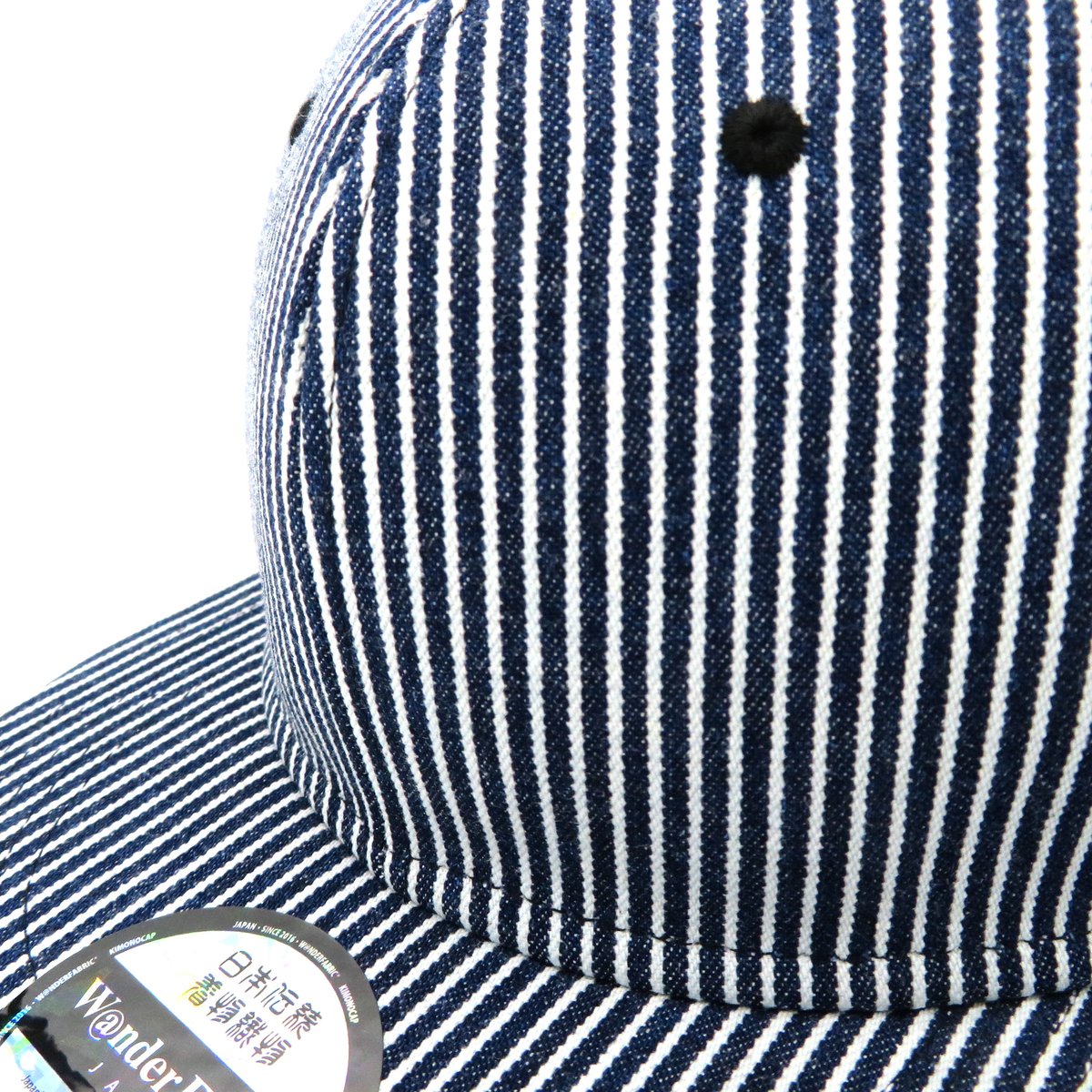 殿堂No.2 / 02】 OKAYAMA DENIM CAP：HICKORY | W@NDE