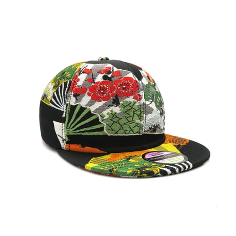 【XL】JAPAN KIMONO OBI CAP：240627再販不可