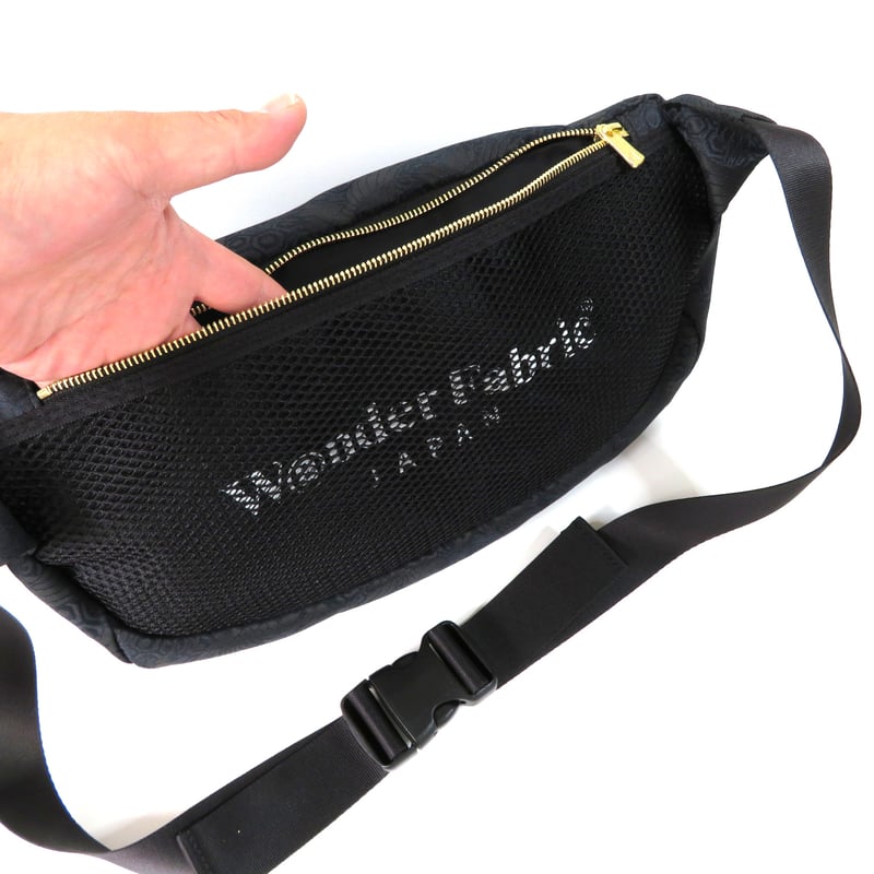 NISHIJIN BLACK BODYBAG 黒鶴 | W@NDERFABRIC®ONLINE
