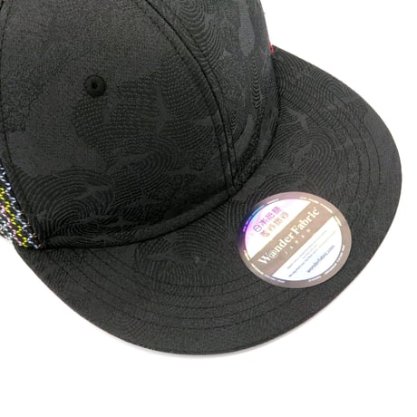 【ML】手縫刺繍＆桐生織MIXCAP：03