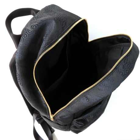 NISHIJIN BLACK BACKPACK 黒鶴