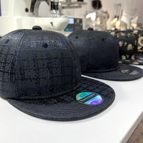 NISHIJINBLACK CAP： 魚漢字