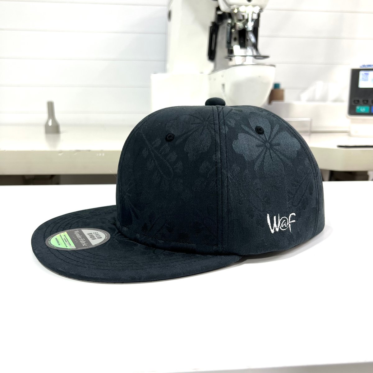 【ワンダーファブリック】W@nder Fabric 和柄 着物 キャップ 紺×銀 JAPAN KIMONO CAP：230928 | W@NDERFABRIC®ONLINES