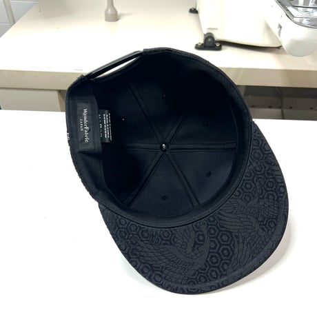 【XL】手縫刺繍ｘNISHIJINBLACK CAP