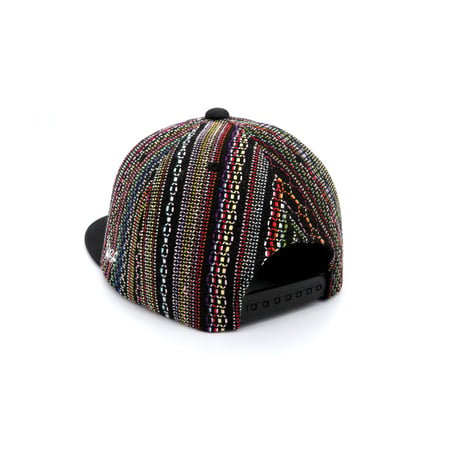 【ML】手縫刺繍＆桐生織MIXCAP：01