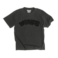 VINTAGE like HAND print T-shirts : W@NFB BLACKprint　7/22まで