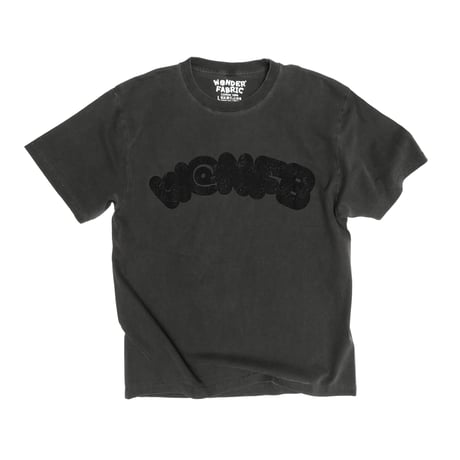 VINTAGE like HAND print T-shirts : W@NFB BLACKprint　7/22まで