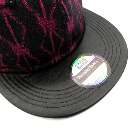 【ML】手縫刺繍＆KIMONO&ラムレザーMIXCAP2023：02