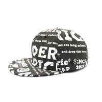 VINTAGE like HAND print CAP White print XLラスト1個