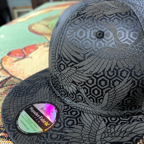 NISHIJINBLACK CAP x ツバ裏KIRYUORI金閣寺
