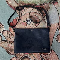 NISHIJINBLACK Shoulder BAG 黒鶴