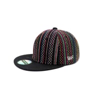【ML】手縫刺繍＆桐生織MIXCAP：01