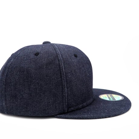 OKAYAMA DENIM CAP：INDIGO (BLACK Stitch)