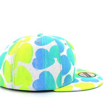 【XL】KYOTO・TANGO CHIRIMEN HAND PRINT CAP:602