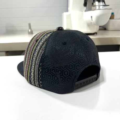 【ML】手縫刺繍ｘNISHIJINBLACK CAP