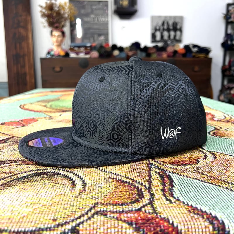 NISHIJINBLACK CAP x ツバ裏KIRYUORI金閣寺 | W@NDERFABR