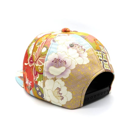【XL】FURISODE SILK KIMONO CAP:06064 再販不可