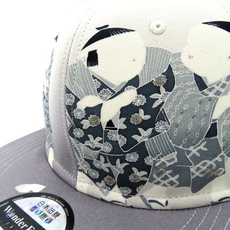 【XL】JAPAN SILK KIMONO CAP:06324/完全一点物・再販不可