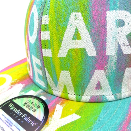 【XL】KYOTO・TANGO CHIRIMEN HAND PRINT CAP
