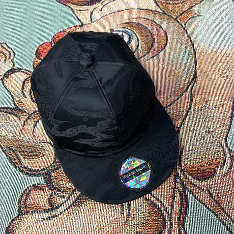 JAPAN KIMONO OBI CAP:ALLBLACK