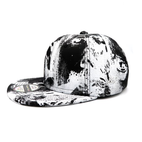 【ML】KIMONO OBI HANDPRINT CAP：03　一点物再販不可