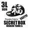[3L]期間限定【5SET!!】NISHIJINBLACK\"TSURU\"CAP：SECRETBOX