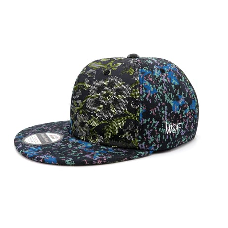 【ワンダーファブリック】W@nder Fabric 和柄 着物 キャップ 紺×銀 JAPAN KIMONO CAP：230928 | W@NDERFABRIC®ONLINES