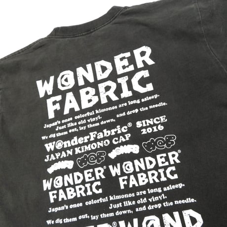 VINTAGE like HAND print T-shirts : FABRIC MIX Design　7/22まで