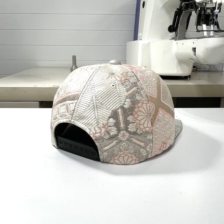 （ML）JAPAN KIMONO OBI CAP プラチナ糸使用