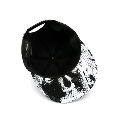 【ML】KIMONO OBI HANDPRINT CAP：03　一点物再販不可