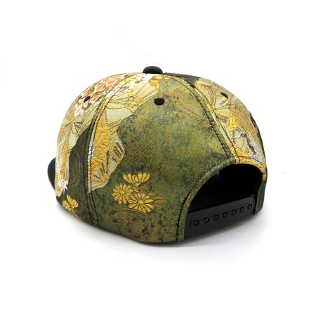 【3L】JAPAN KIMONO OBI CAP:0227 ONESIZE一点もの 再販不可　裏地赤着物