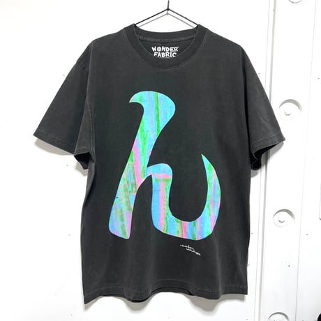 【Lsize】VINTAGE like HAND print T-shirts : わ･ん･ふぁ･ぶ再販不可