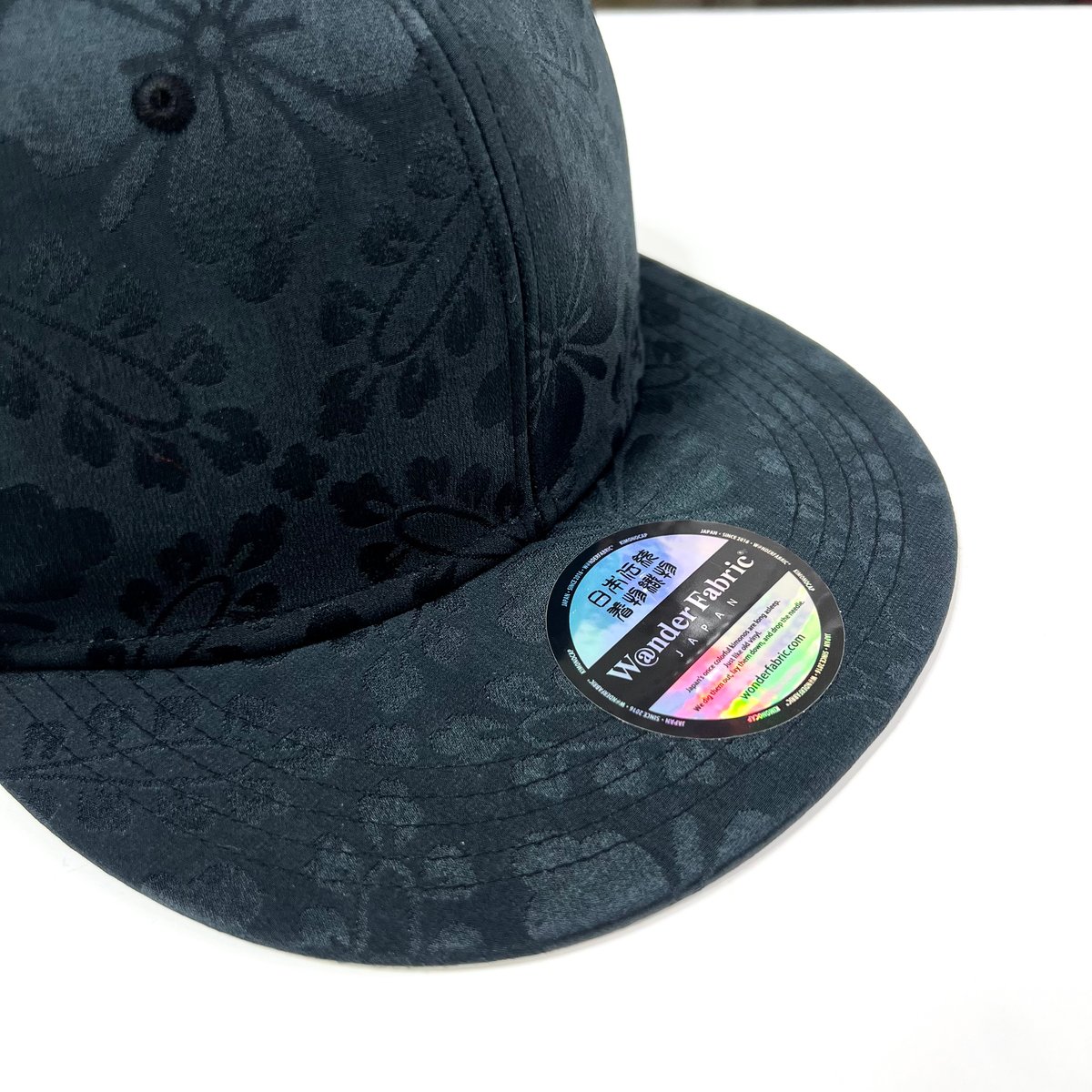 SILK KIMONO CAP:『限りなく黒に近い緑』 | W@NDERFABRIC®ONLI