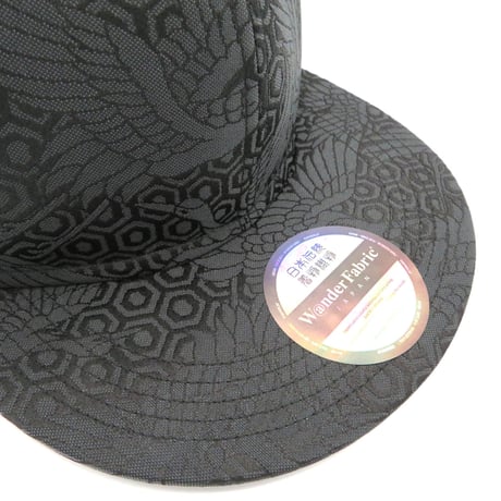 NISHIJINBLACK”MESH”CAP：TSURU