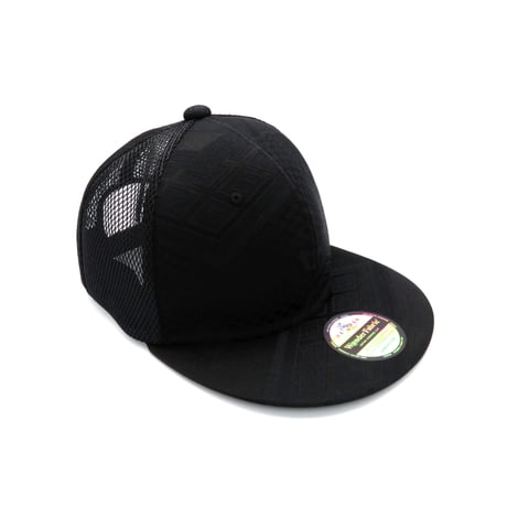 KIMONO OBI MESH CAP：ALL BLACK 206261