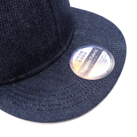 OKAYAMA DENIM CAP：INDIGO (BLACK Stitch)