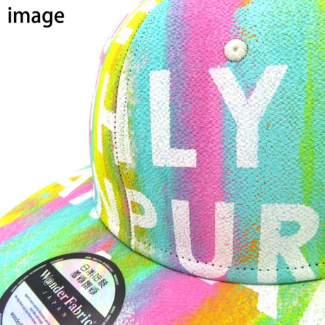 KYOTO・TANGO CHIRIMEN HAND PRINT CAP
