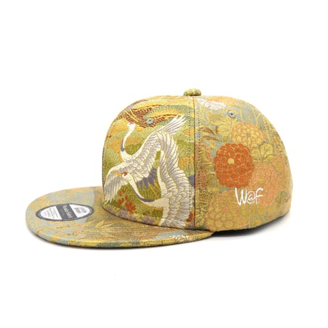 【ML】PREMIUM KIMONOOBI CAP:一点物 再販不可 【高級帯】