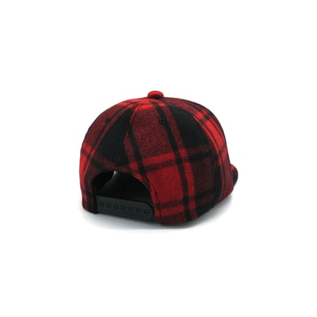 BISHU KESHICHI WOOL CAP：RED尾州毛七ウール