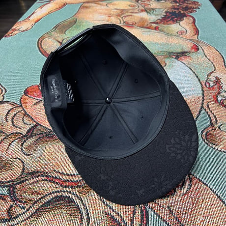 【ML】手縫刺繍ｘ裂き手織りｘ信長マントMIXCAP 01