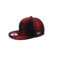 BISHU KESHICHI WOOL CAP：RED尾州毛七ウール
