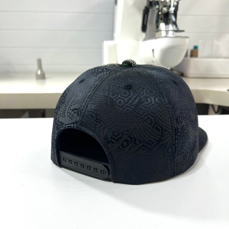 【XL】手縫刺繍ｘNISHIJINBLACK CAP