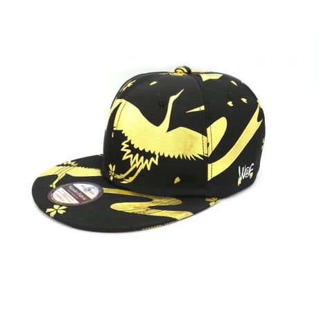 煌ＣＡＰ-GoldLeafCAP-鶴-TSURU-』