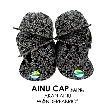 AINU CAP:BLACK