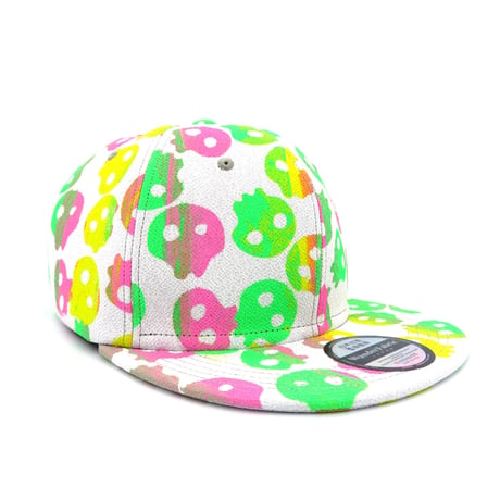 【XL】KYOTO・TANGO CHIRIMEN HAND PRINT CAP:601
