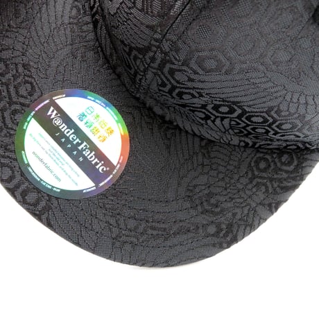 【殿堂No.1 / 01】 NISHIJINBLACK CAP ：黒鶴