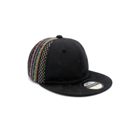 【ML】手縫刺繍＆桐生織MIXCAP：03