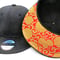 NISHIJINBLACK CAP x ツバ裏NISHIJIN”仏”RED