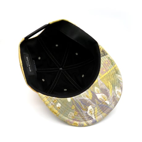 【ML】PREMIUM KIMONOOBI CAP:一点物 再販不可 【高級帯】