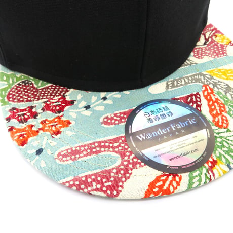 BLACK＆RYUKYUBINGATA CAP-ML-